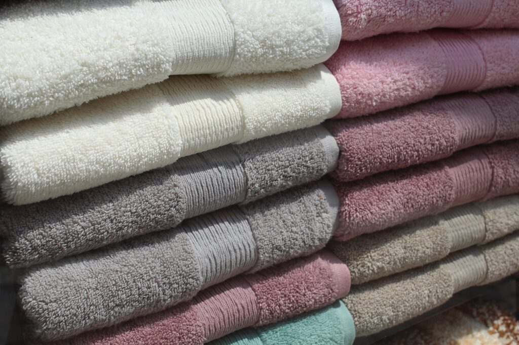 towels, linen, house